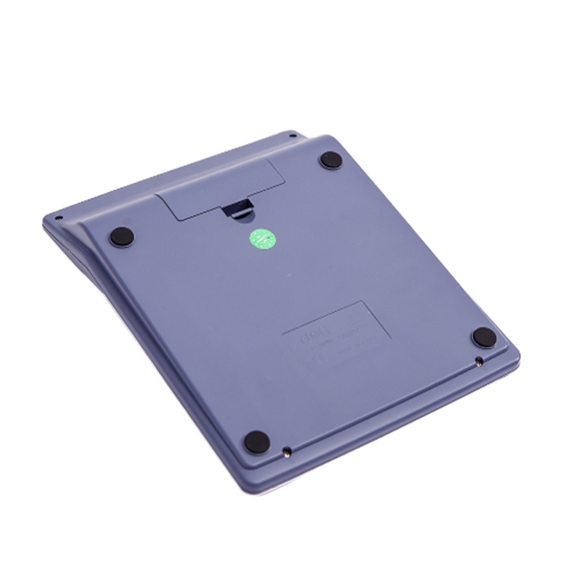 得力(deli) 1654桌面计算器 灰色 大屏幕计算器 太阳能大按键计算机 财务计算器 办公财务用品 财务计算器