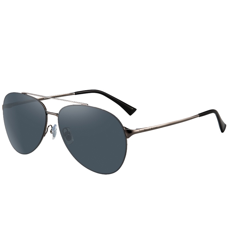 海伦凯勒 飞行员墨镜户外个性潮流太阳镜定制近视开车眼镜 H8765