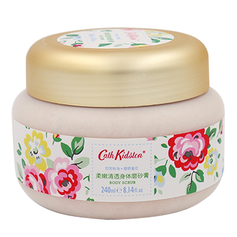 凯思·金德斯顿(Cath Kidston) 碧野羞花 柔嫩清透身体磨砂膏240ml