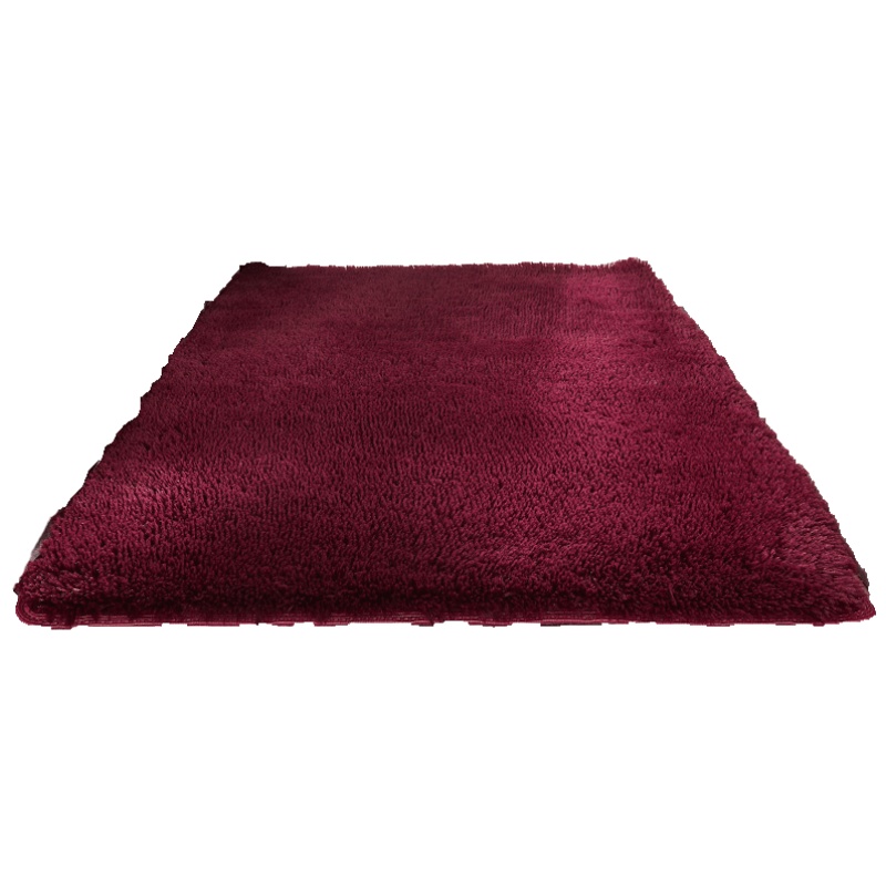 美帮汇粉色毛绒地毯卧室满铺少女心网红床边毯公主房间长毛地垫