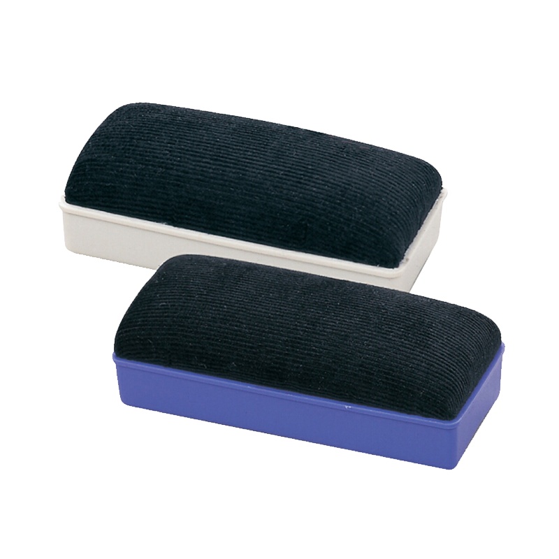 得力7837 白板擦 白板清洁液清洗液 磁钉 白板配件 办公用品 白板擦(颜色随机)