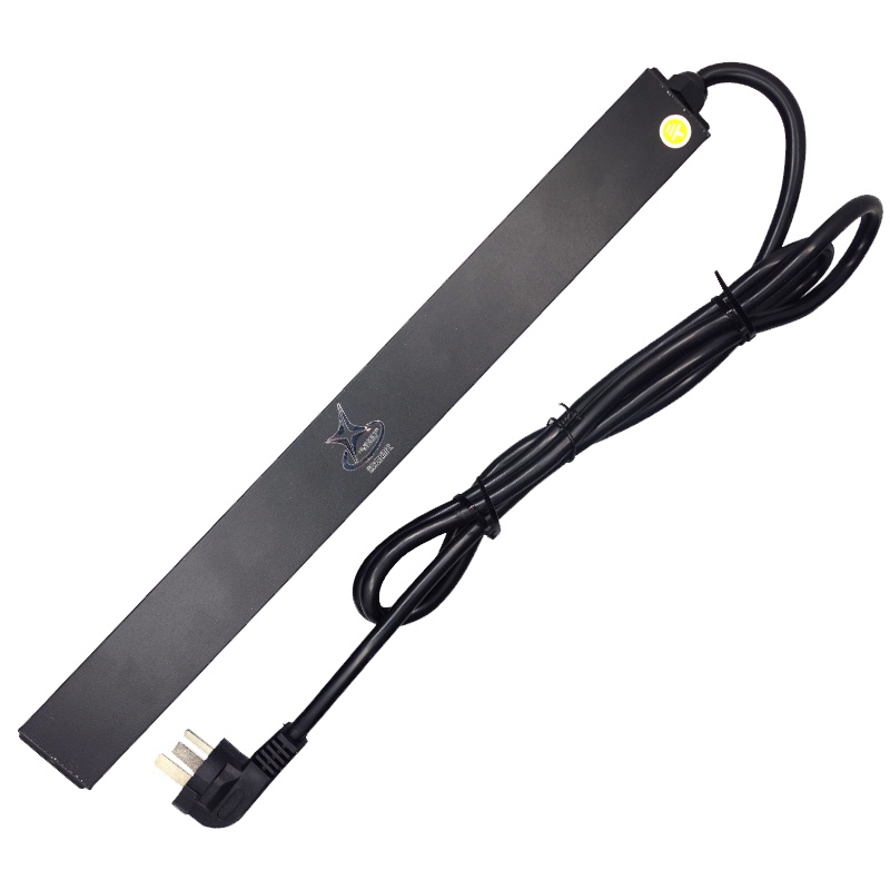 辉宏时代PDU机柜插座防雷8插位10A/10插位16A/8插位32A大功率带线机房带线插排 8位10A带防雷+过载保护