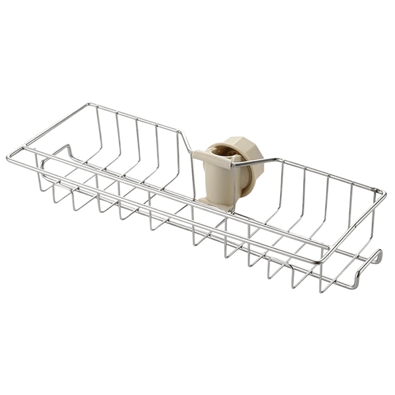 炊大皇长款水龙头置物架(米白色)LT01CK