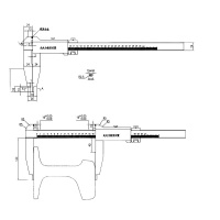 数显长爪卡尺 0-300mm详见图纸KCH09-02 6把起订货期45天 不含第三方检测