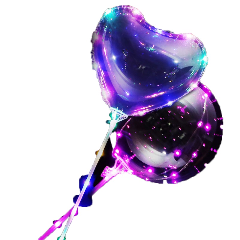 七彩发光气球套装 HQ-11367(5件起订)(每件100套)