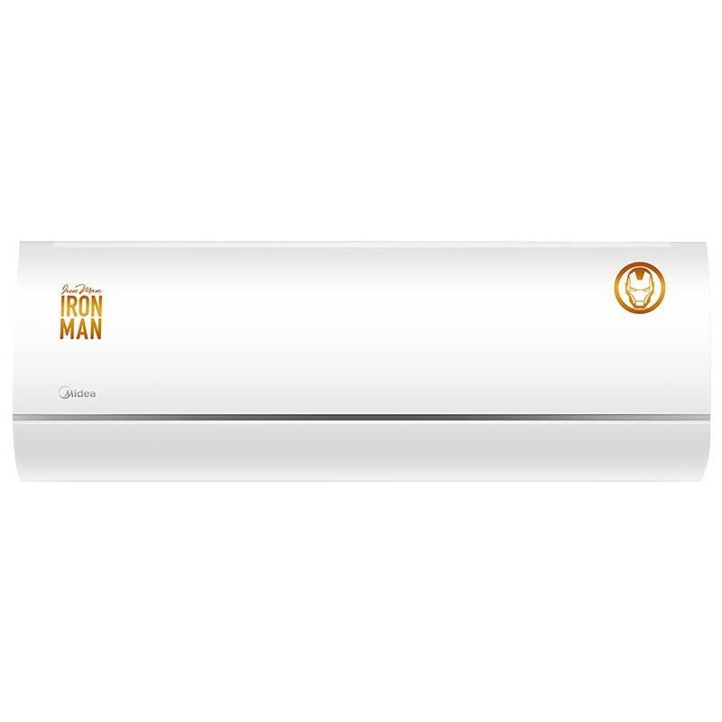美的(Midea)1.5匹 变频冷暖空调 钢铁侠漫威定制静音节能强劲冷暖挂壁式智能家用超静音KFR-35GW/MTAB1