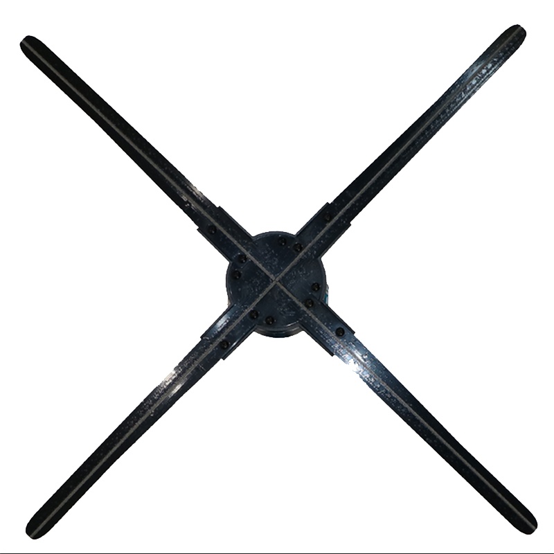 SH70CM高清2K云端全息风扇屏裸眼3D广告机空气成像投影仪旋转WIFI