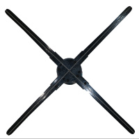 SH70CM高清2K云端全息风扇屏裸眼3D广告机空气成像投影仪旋转WIFI