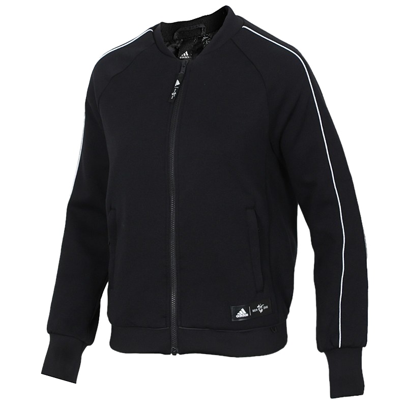 阿迪达斯(adidas)女子运动棒球服女士运动休闲夹克EA2095
