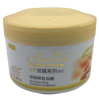 章华 纯果发膜系列杏仁受损修复 焗油膏 发膜 倒膜 护发素500ml受损发质改善毛躁