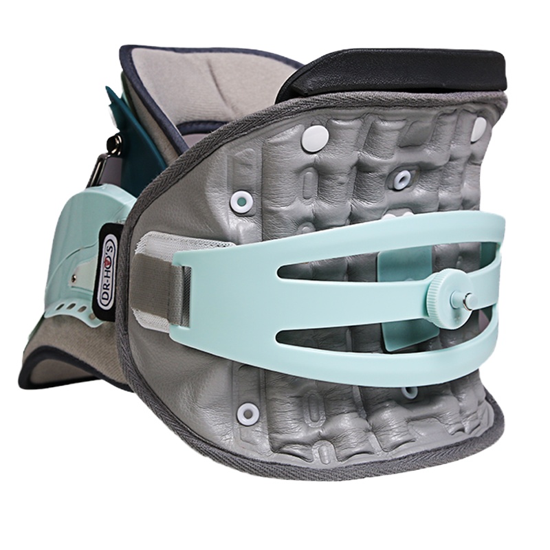 何浩明HOPHYSIO颈椎牵引器颈托家用颈椎支撑医用治疗仪矫正固定器保护颈椎支架按摩器颈部脖子支具 牵引升级款