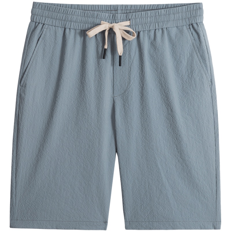 千纸鹤男装休闲宽松短裤2020春季新款松紧腰速干五分裤子男90710