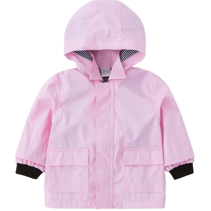 贝贝怡男女童保暖外套洋气休闲防风时尚风衣上衣191S2016