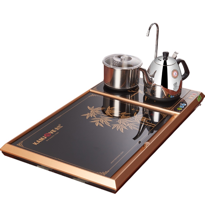 金灶L-310A智能自动上水泡茶机电热水壶 单茶盘 玻璃茶盘 (不包括茶具)