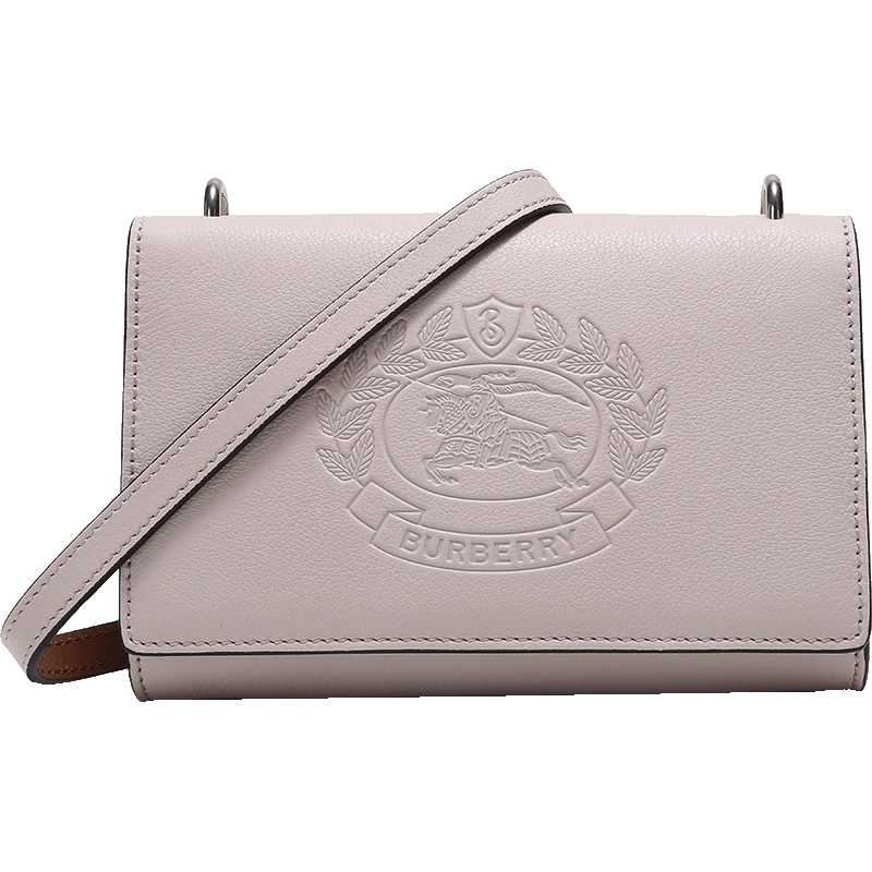 BURBERRY 博柏利 女款皮质手提单肩斜挎包