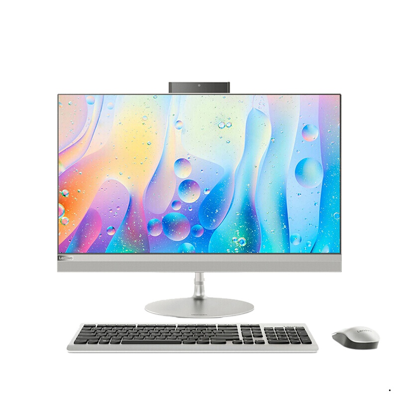 联想(Lenovo)AIO520-27 I7-8700T/16G/2T+128G/4G独显/无线键鼠/27英寸QHD/银