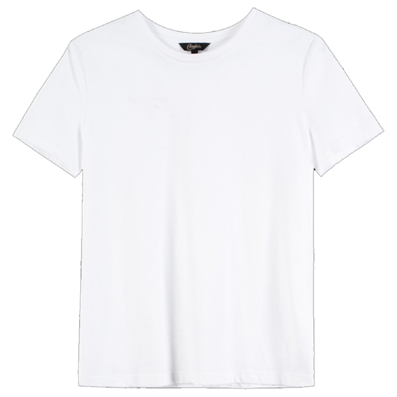 【专柜同款】拉夏贝尔春夏季新款圆领基础短袖韩版休闲打底上衣女式T恤30092200