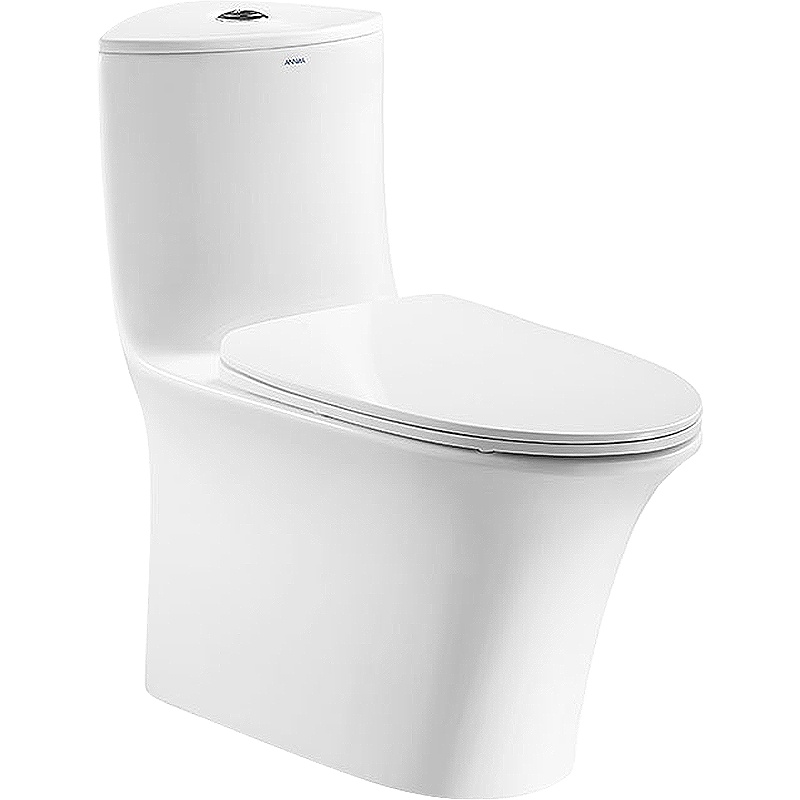 安华卫浴（ANNWA）马桶卫浴坐便器静音节水快拆缓降马桶盖板喷射虹吸座便器