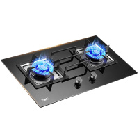 万家乐（Macro）燃气灶具 钢化玻璃 5.0kw 一级能效 台嵌两用 燃气灶(天然气)JZT-QJ15B（W）