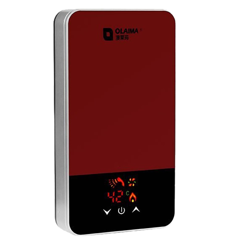 澳莱玛 OLM-H6-65即热式家用 电热水器洗澡淋浴恒温快速热水器
