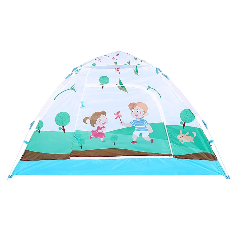 维仕蓝乐玩亲子双层帐篷 WR6039