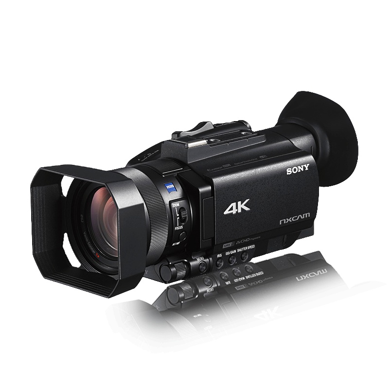 索尼(SONY) HXR-NX80 4K掌中宝数码摄像机套餐 约1420万像素 3.5英寸显示屏(含包+64GSD卡)