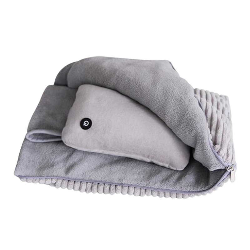 倍轻松(BREO) 商务休闲毯组合 毛毯+按摩枕 FCB D131