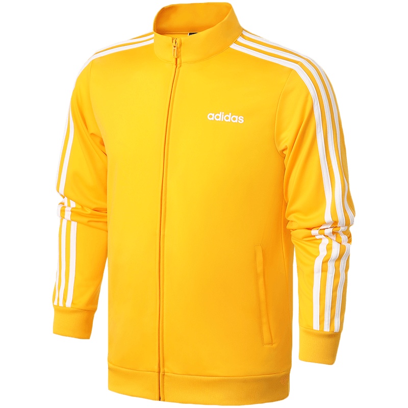 阿迪达斯男服夹克外套针织三条纹运动休闲服装DQ3070