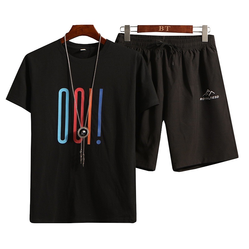 袋鼠(DAISHU)I清凉印花短袖短裤套装DSKLTZ026