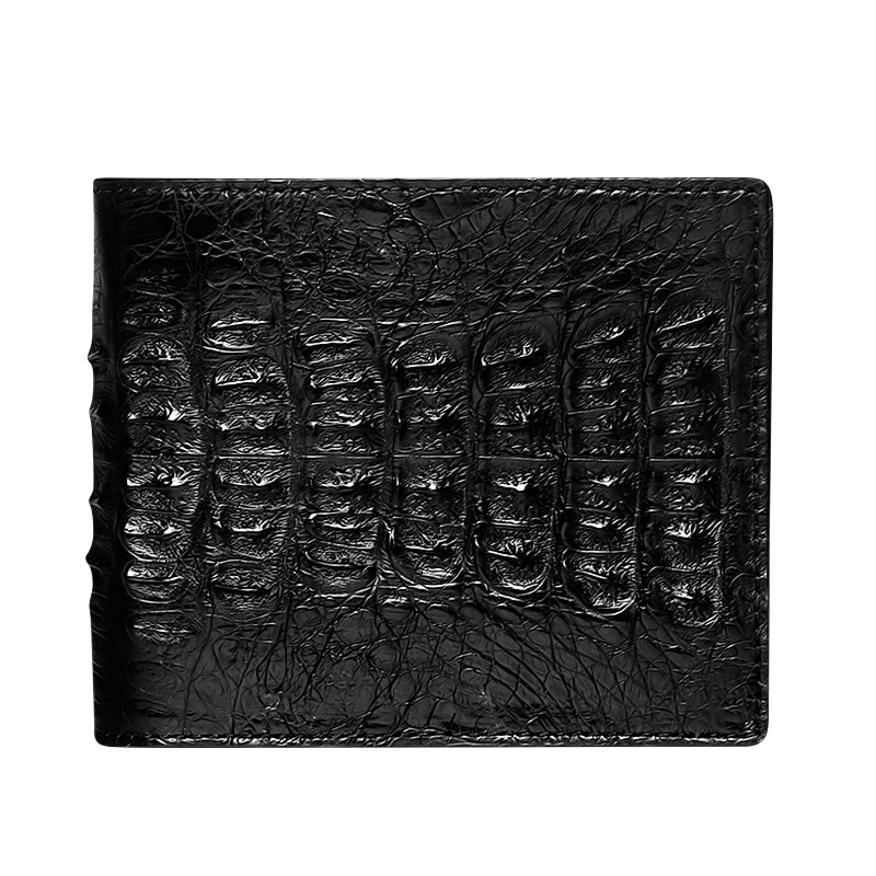 鳄鱼皮男士真皮钱包手包短款商务横款钱夹大钞皮夹鳄鱼皮男包