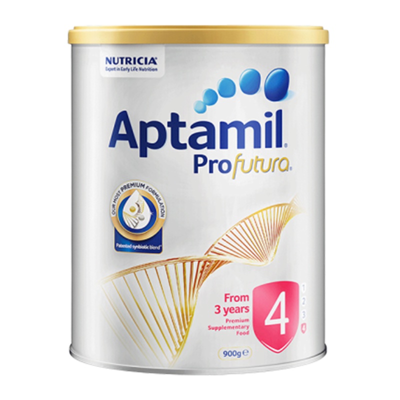 [免邮免税,重庆保税区发货]3罐装| [新包装]澳洲爱他美aptamil 白金版儿童配方奶粉4段 900g (3岁以上)