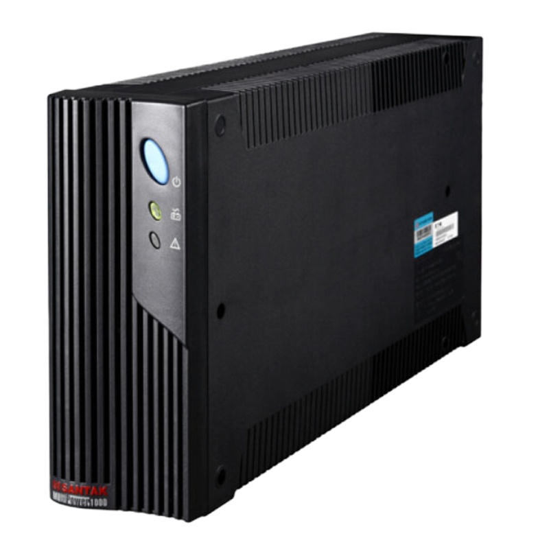 山特 UPS电源1KVA后备6小时 MT1000S-Pro主机 4节65AH蓄电池 主机*1 电池*4 电池柜*1