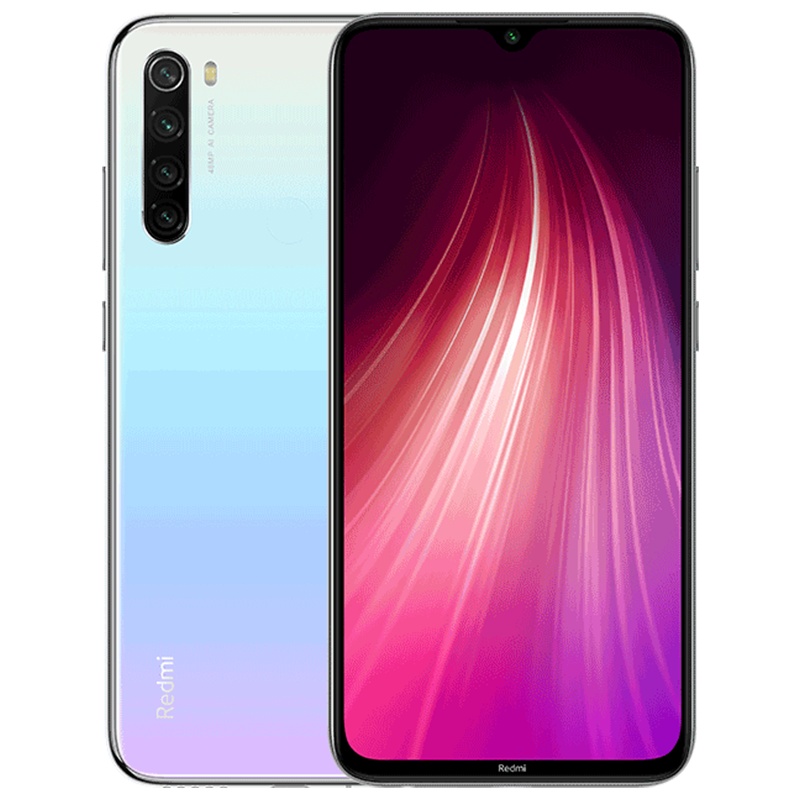 小米 (MI)Redmi Note 8 4+64GB 皓月白4800万全场景四摄 4000mAh长续航 高通骁龙665小金刚学生大屏游戏智能移动联通电信全网通4G手机