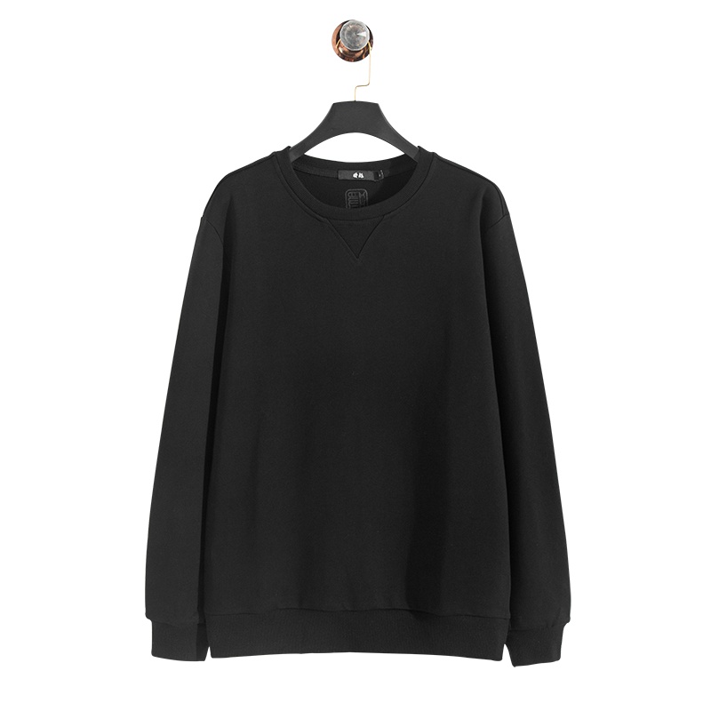 蓝旗X将起系列秋季新款圆领时尚简约霸气文字印花长袖套头卫衣