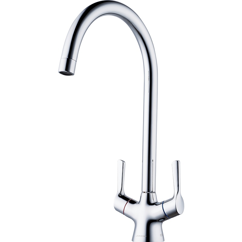 九牧厨房龙头 不锈钢冷热厨房水槽龙头洗菜盆龙头可旋转2301-505