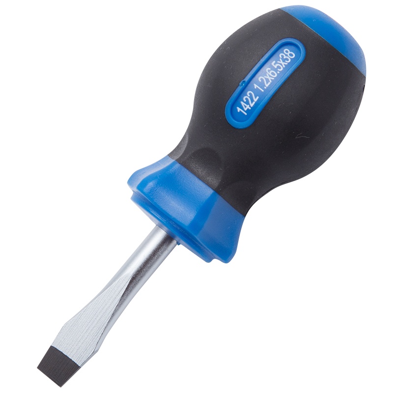 藍帶 一字螺丝批/双色圆柄 14226514