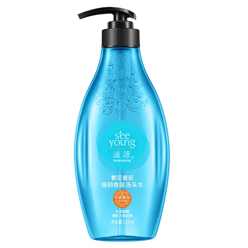 [苏宁自营]滋源(seeyoung)繁花星辰 强韧香氛 535ml洗头露(计价单位:瓶)