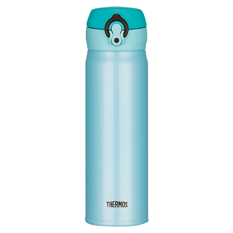 [产自马来西亚]THERMOS膳魔师 304不锈钢真空保温杯 时尚轻盈 JNL-500-MNT 浅蓝500ML 男女通用