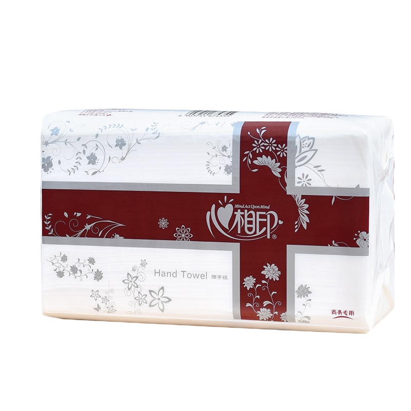 心相印CS005擦手纸商务专用大包整箱批发酒店卫生间商用200抽20包