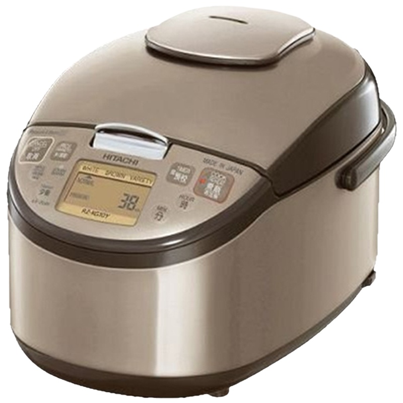 日立(HITACHI)电饭锅 RZ-KG10Y 3升 日版国际版220V 可变压力微量蒸汽家用电饭煲 日本直邮原装进口