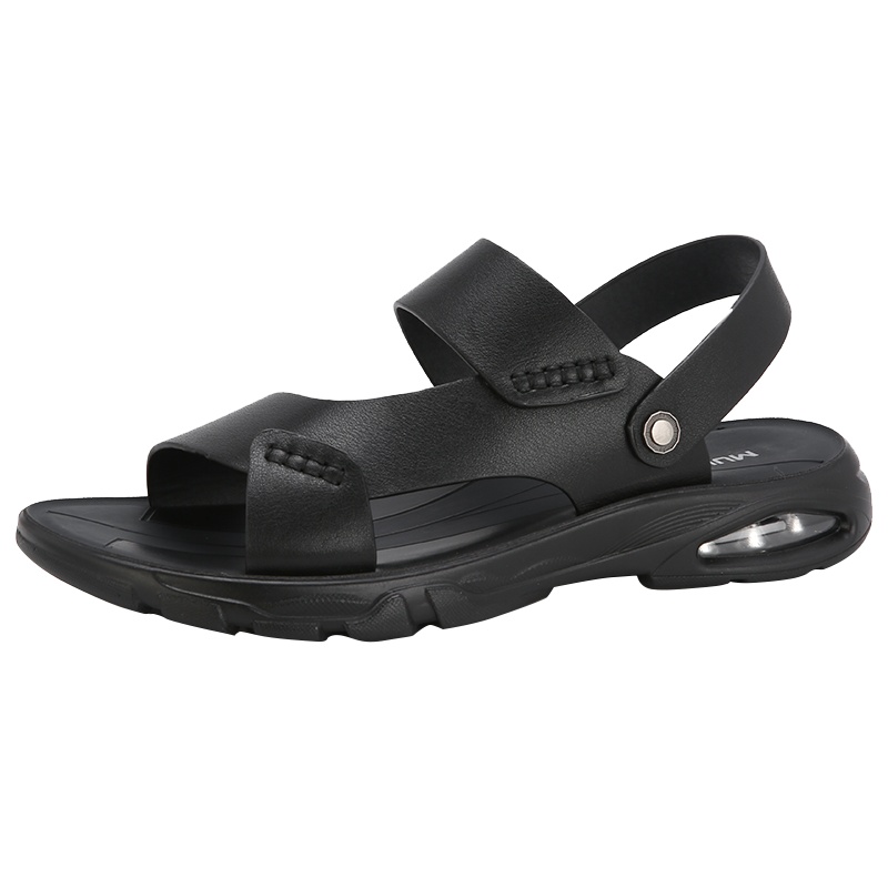 木林森凉鞋2020夏季凉拖休闲外穿露趾轻便防滑男士沙滩鞋透气新款