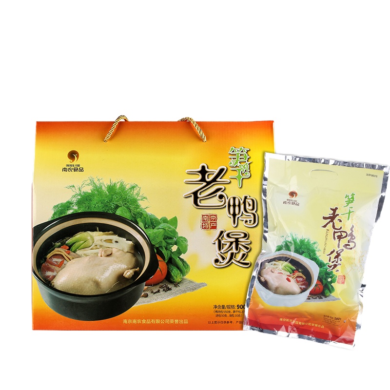 南农食品 笋干老鸭煲900g 老鸭汤