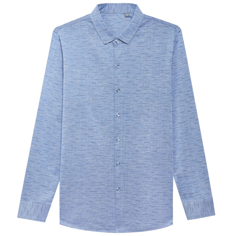 HODO红豆男装 男士长袖T恤 商务休闲舒适简约针织POLO翻领长袖T恤男