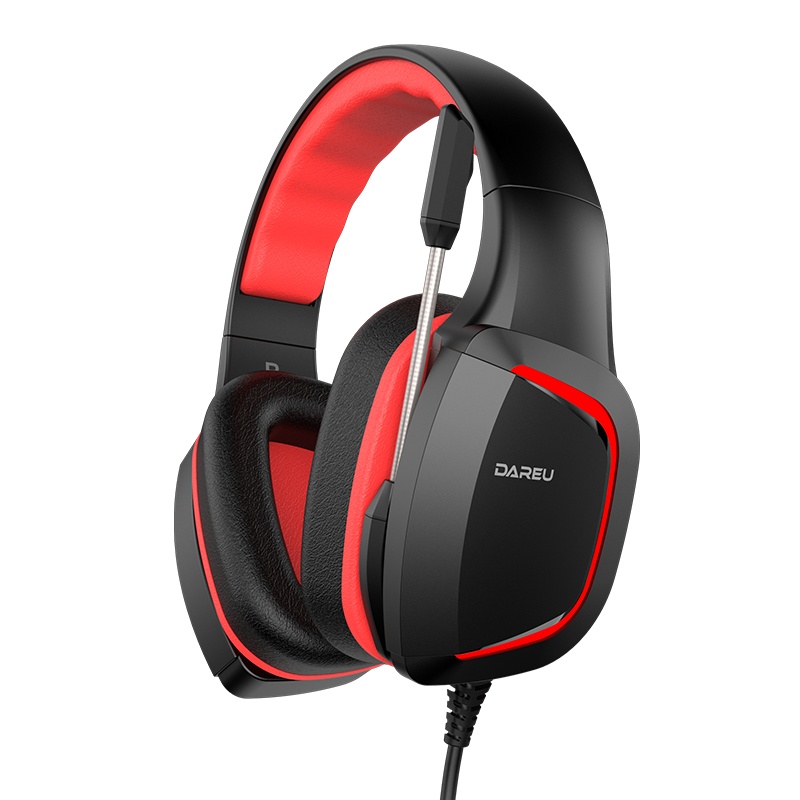 达尔优EH721头戴式耳机虚拟7.1声道电竞游戏耳麦笔记本台式电脑手机通用吃鸡绝地求生和平精英听声辩位不求人