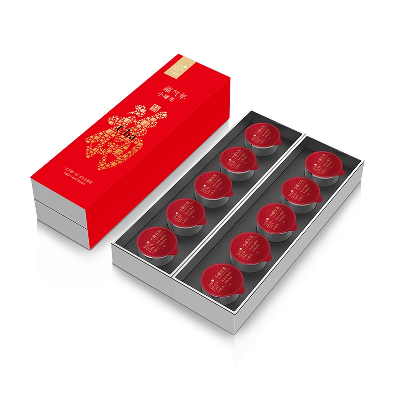 小罐茶银罐特级小罐红金骏眉工艺茶叶盒装40g红茶送礼佳品送长辈