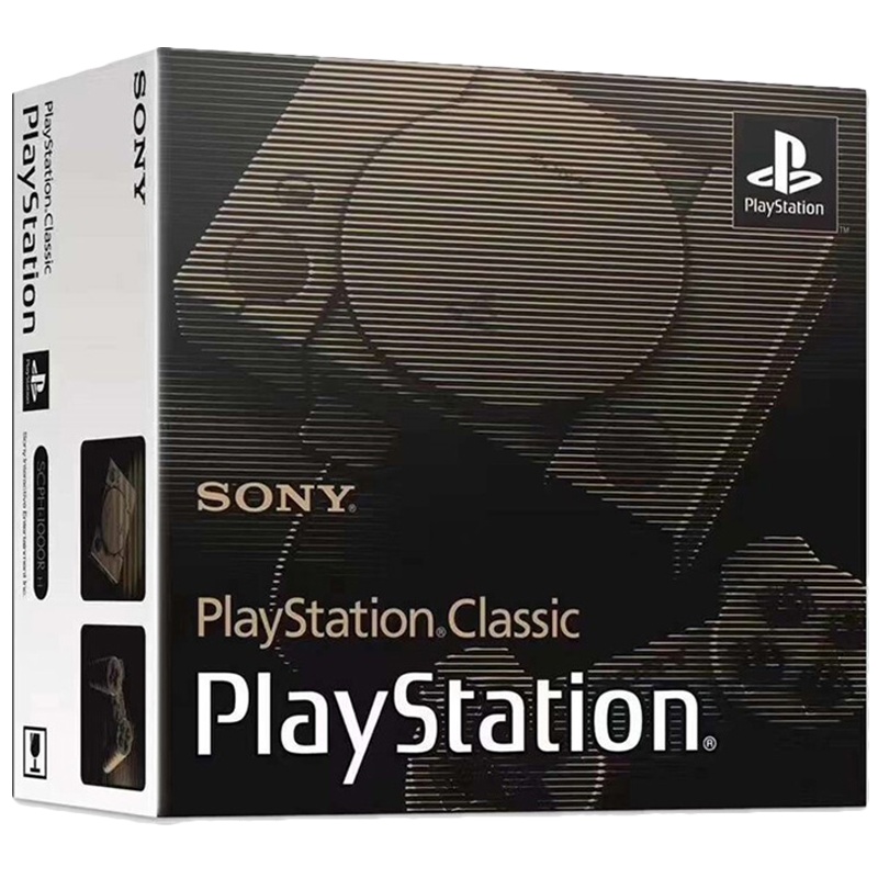 [复古迷你]索尼 PlayStation 家庭娱乐游戏机 PS Classic 迷你主机 128GB 非PS4 灰色