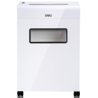 得力9903碎纸机 12张/次 纸箱容量23L 保密等级3级