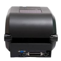 Deli标签打印机热敏碳带条码打印机 不干胶价格标签机GT800 XM