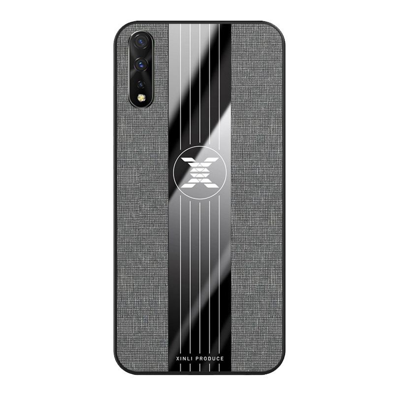 安美宝 vivo nex3手机壳x27保护iqoopro硅胶x23全包x21防摔支架y85布纹x9s软壳z3布艺潮