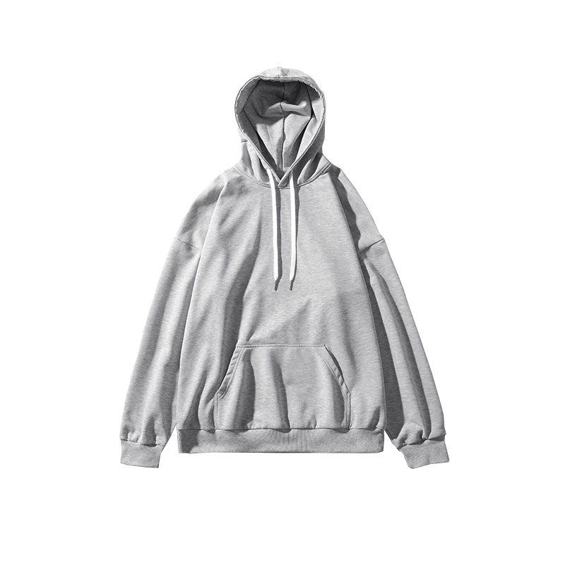 富贵鸟(FUGUINIAO)2021秋冬新款连帽多色卫衣男女情侣基础款宽松落肩版休闲卫衣